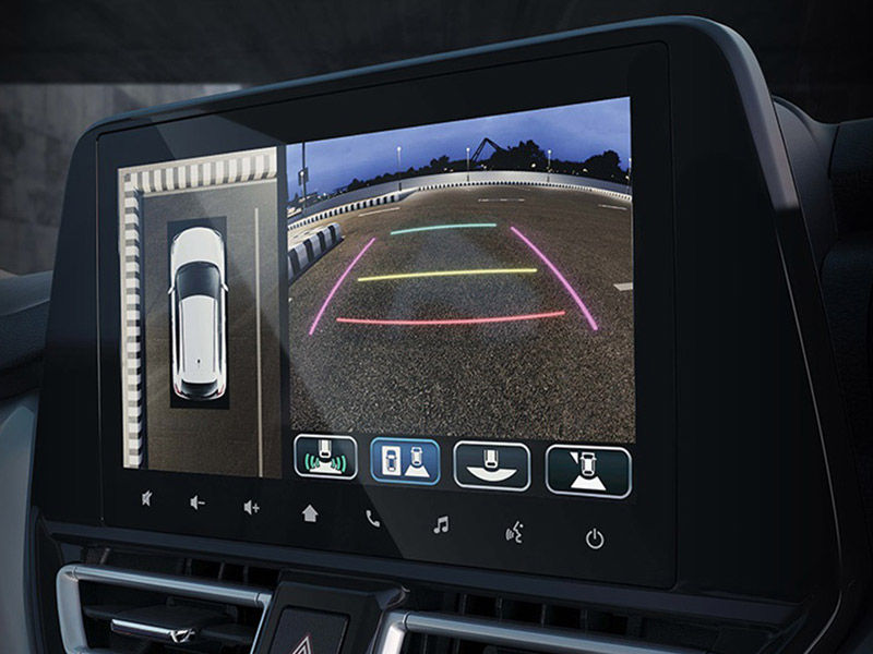 360 degree camera, 360 degree camera in car, 360 degree camera car, car with 360 degree camera