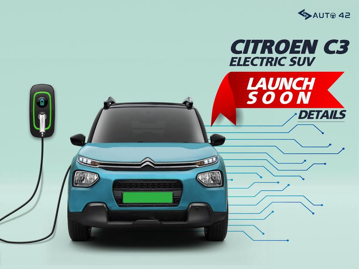Citroen C3 Electric SUV Launch Soon - Details