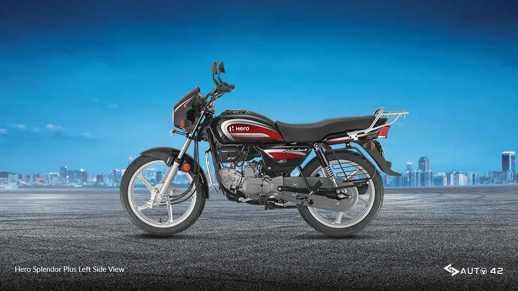 Hero Splendor Plus Self With Alloy Wheel Price, Features,, 45 OFF